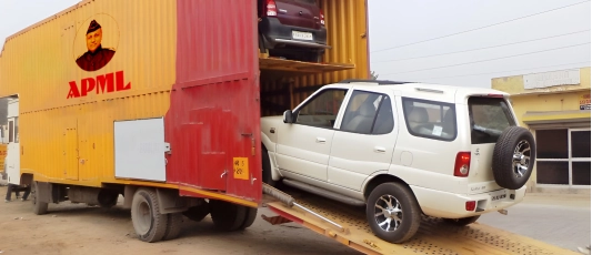 We Halt the Transportation Journey After Every 100 -150 Kms in order to ensure everything is fine.